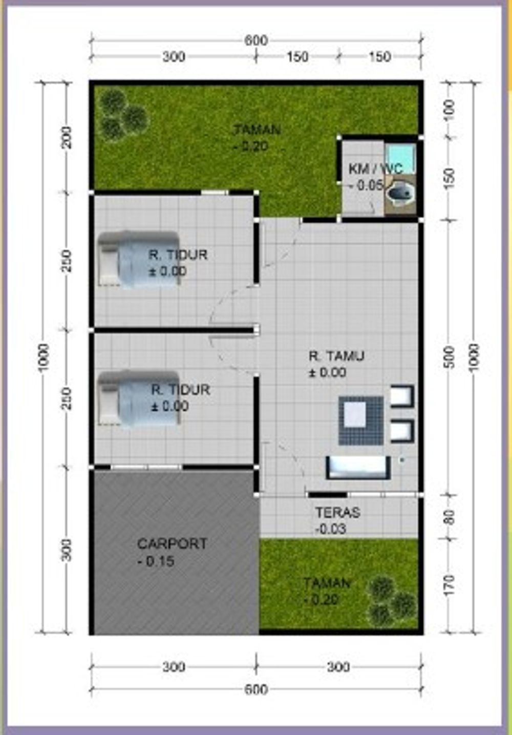Layout Rumah